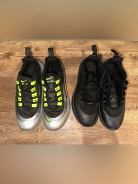 Nike Air Max boys shoes size 5Y 2 pair included!